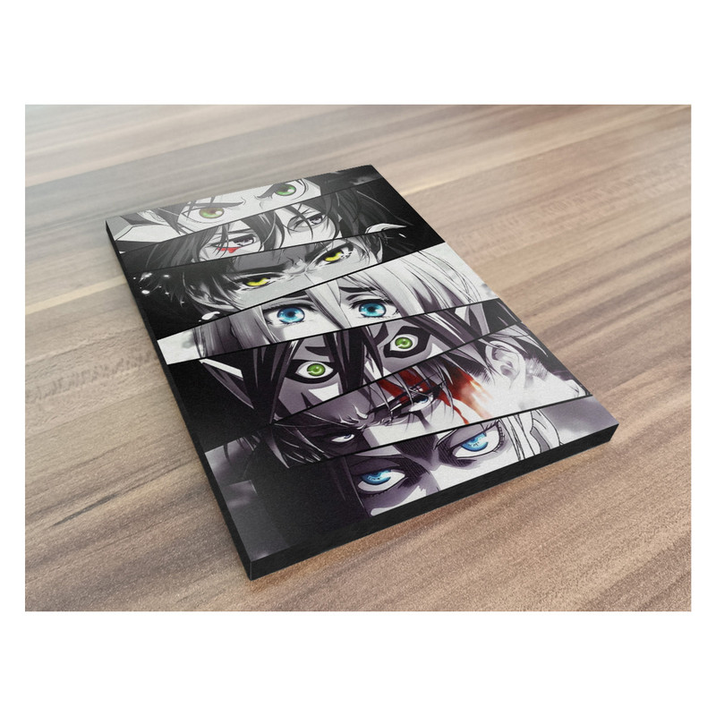 تابلو شاسی گوفی مدل انیمه اتک آن تایتان طرح AOT Attack on Titan Anime کد EYE07