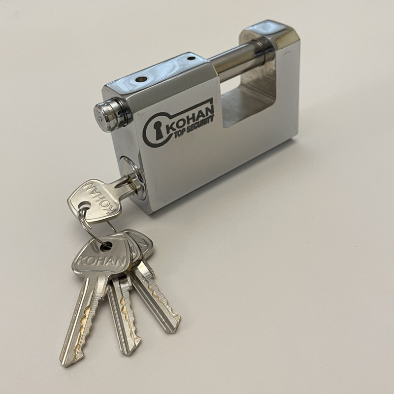 قفل كتابي كهن مدل دوشيار پله كد 100