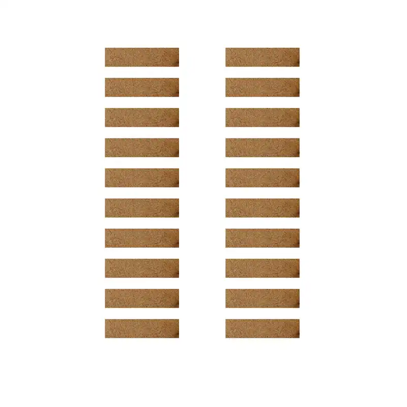 اسلایس چوبی مدل Rectanglee4 مجموعه 20 عددی