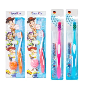 مسواک  اسپارکل مدل toy family & S9-Soft مجموعه 4 عددی