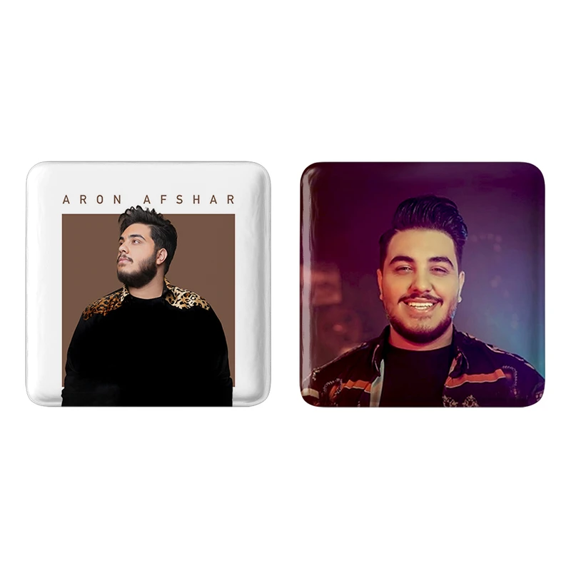 مگنت خندالو مدل آرون افشار کد 40224023 مجموعه 2 عددی