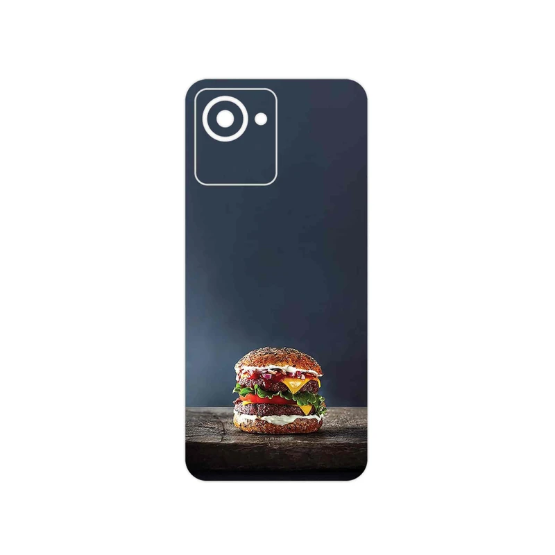 برچسب پوششی ماهوت مدل Hamburger مناسب برای گوشی موبایل ریلمی C30s