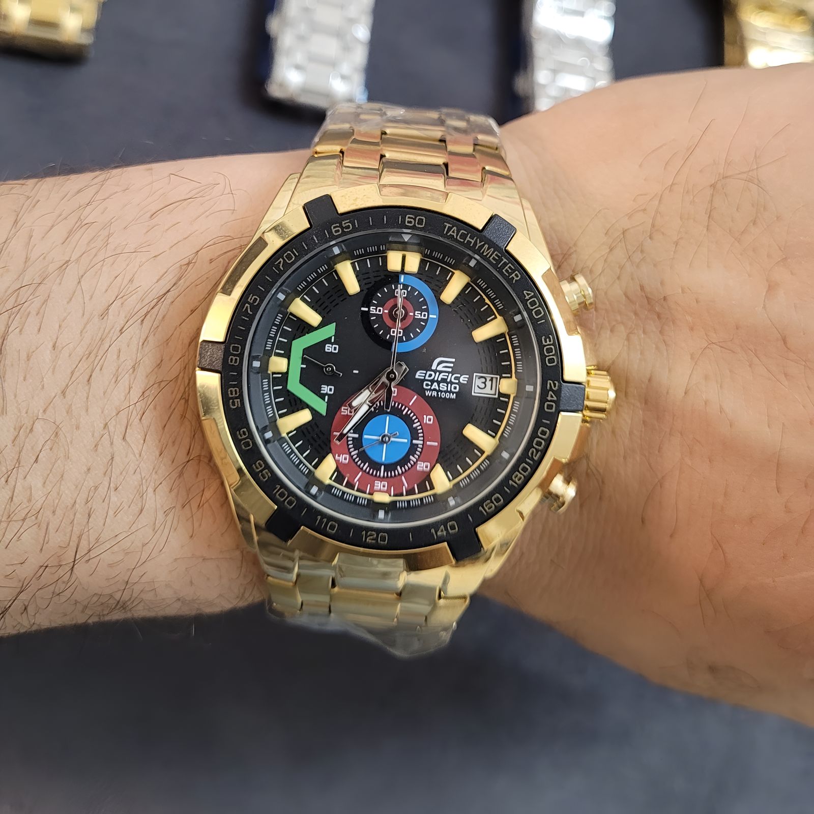 ساعت مچی عقربه‌ای مردانه مدل سه موتوره فعال کرنوگراف کد AnT-4 -  - 3