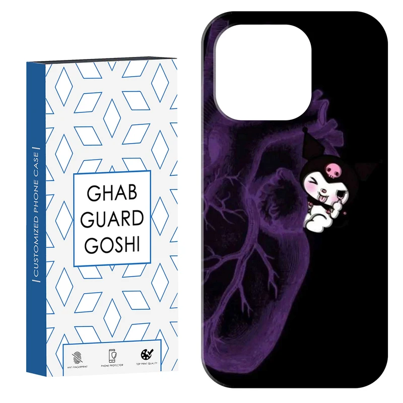 کاور قاب گارد گوشی طرح کرومی کد Dimo-934 مناسب برای گوشی موبایل اپل IPHONE 15 PRO