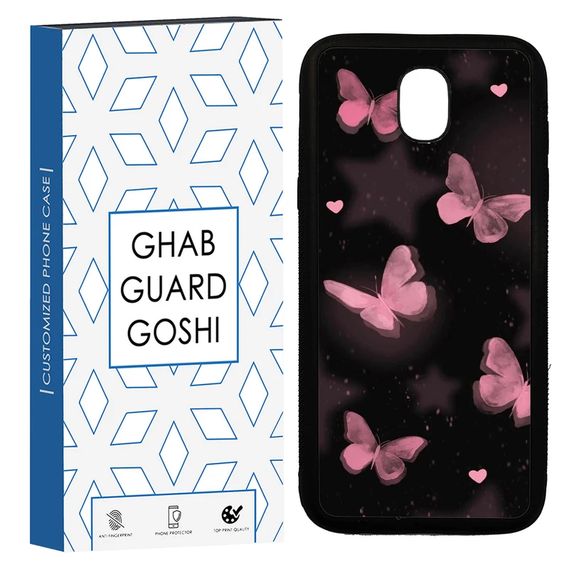 کاور قاب گارد گوشی طرح پروانه کد TPU-182 مناسب برای گوشی موبایل سامسونگ Galexy J5 PRO