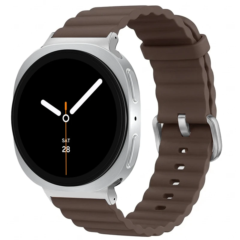 بند چرمی اسپریگ مدل Korean Leather مناسب برای ساعت هوشمند سامسونگ Galaxy Watch 8 40mm / 8 44mm / 8 Classic 46mm