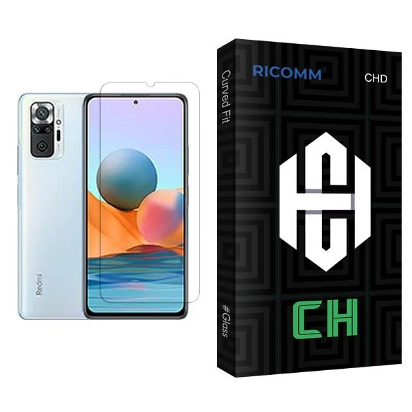 محافظ صفحه نمایش ریکام مدل CH Glass MIX001 مناسب برای گوشی موبایل شیائومی Redmi Note 10 Pro