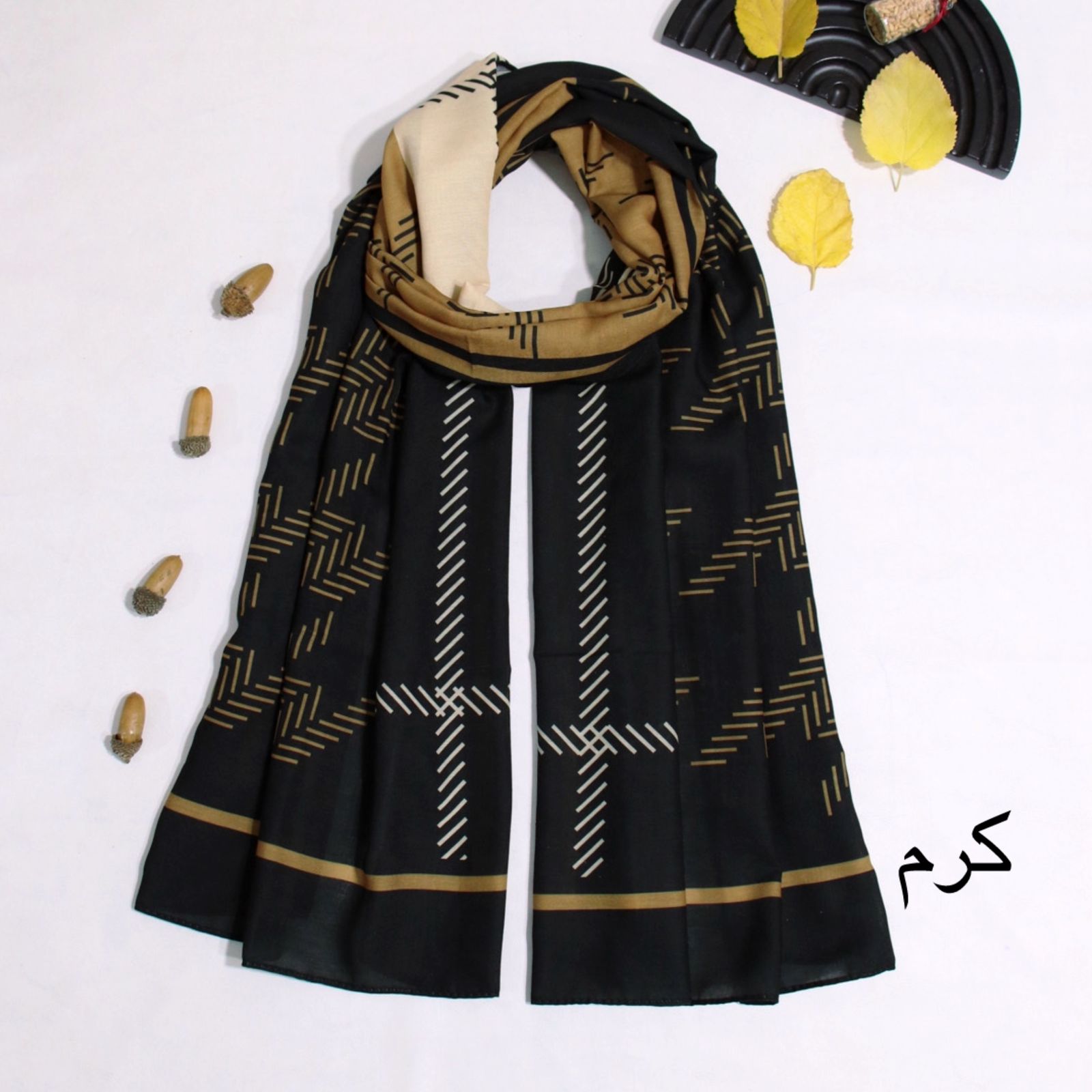 شال زنانه مدل پاییزه کد 9095 -  - 12