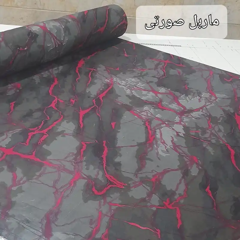 سرویس ملحفه مدل کشدوز niki03.25 طرح ماربل کد 90 یک نفره دو تکه