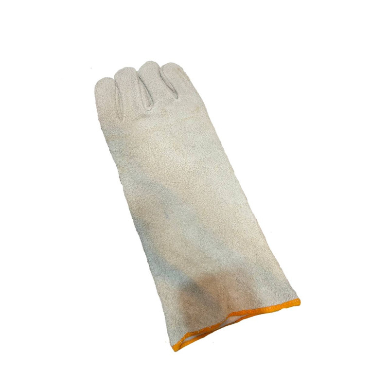 دستکش ایمنی مدل چرمی ساق بلند