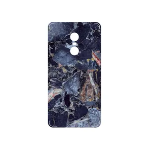 MAHOOT Broken black marble Cover Sticker for Xiaomi Redmi Note 4