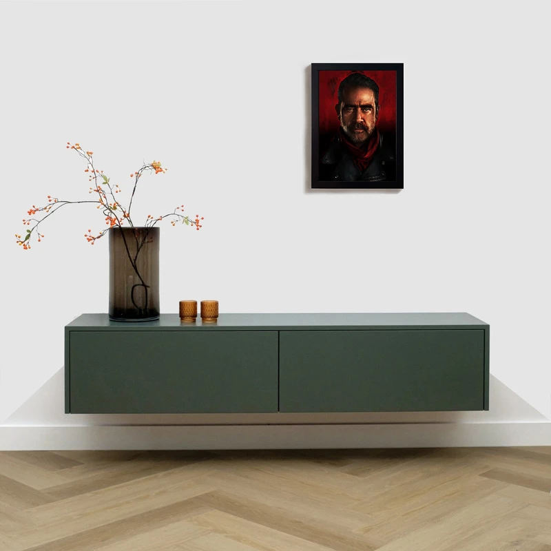 تابلو مدل سریال مردگان متحرک نیگان walking dead negan B353