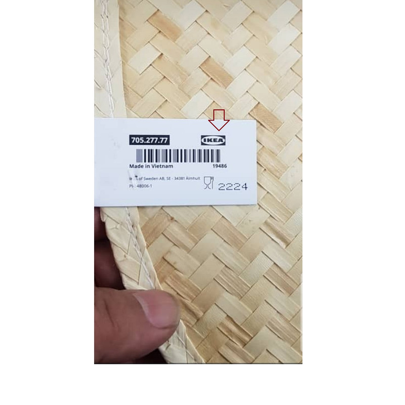 زیربشقابی ایکیا مدل PADDFISK کد7777