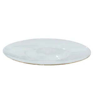 بشقاب غذا خوری پارس اپال مدل لب طلا بسته 6 عددی