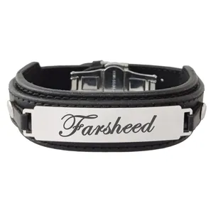 دستبند مردانه ترمه ۱ مدل فرشید کد Sam 558