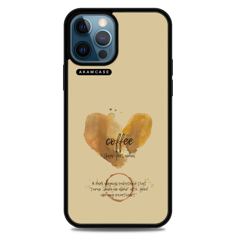 کاور آکام مدل AMC-WA12PROMAX-COFFEE-15 مناسب برای گوشی موبایل اپل iPhone 12 Pro Max