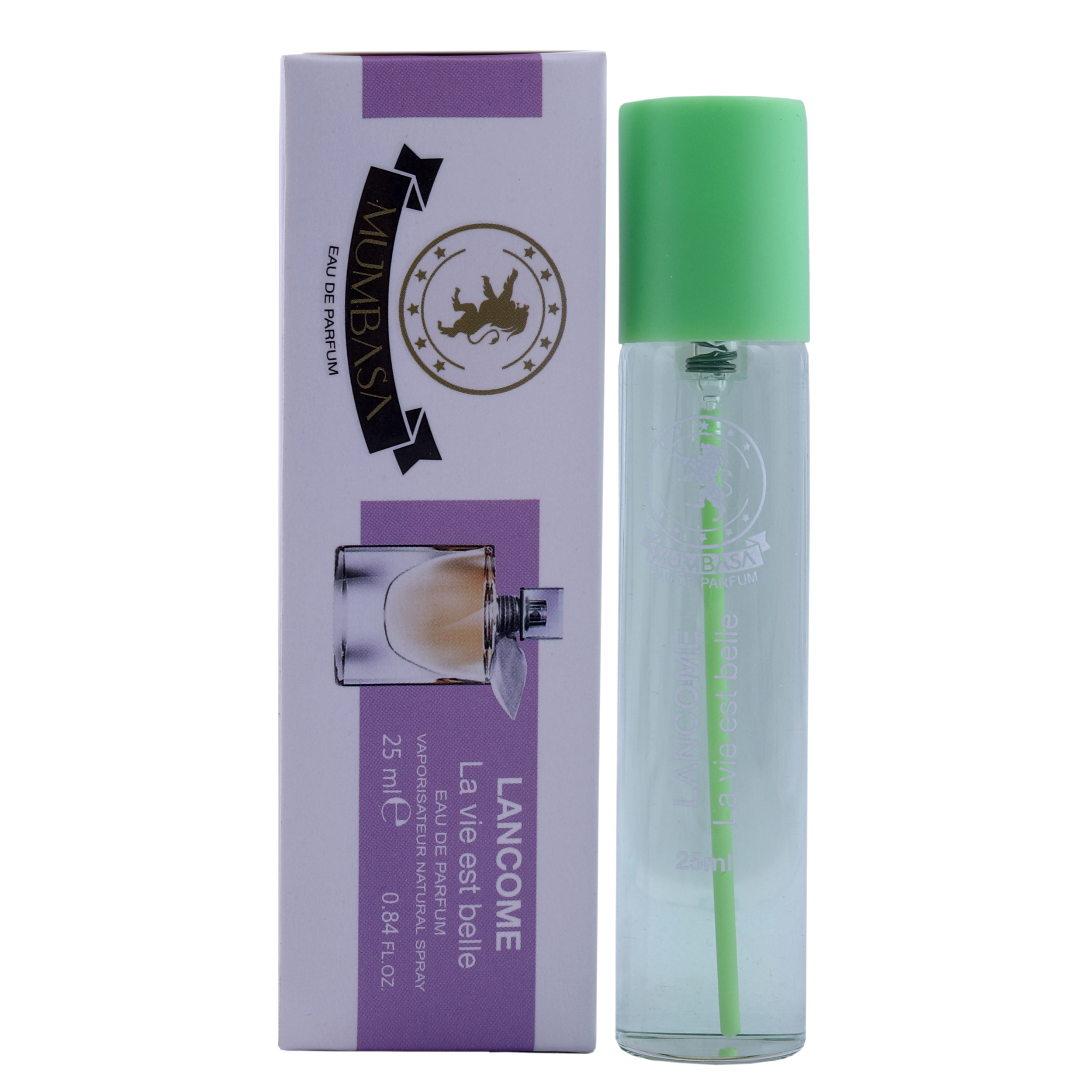 عطر جیبی زنانه مومباسا مدل la via est belle حجم 25 میلی لیتر 