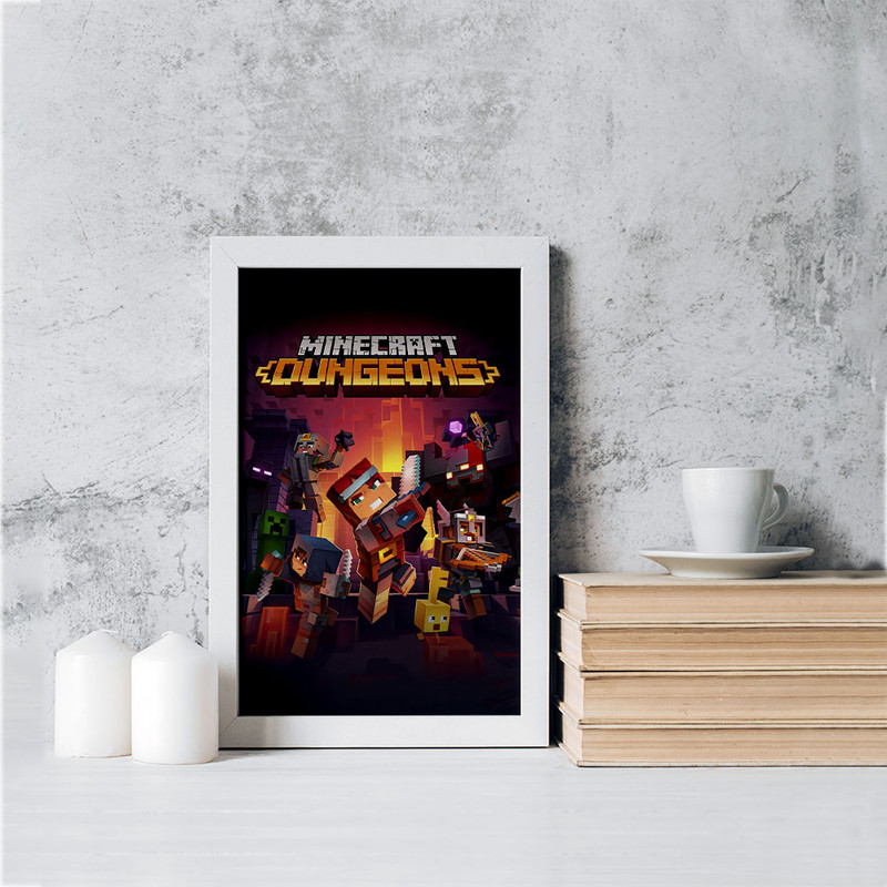 تابلو خندالو مدل بازی ماینکرافت کد 23239