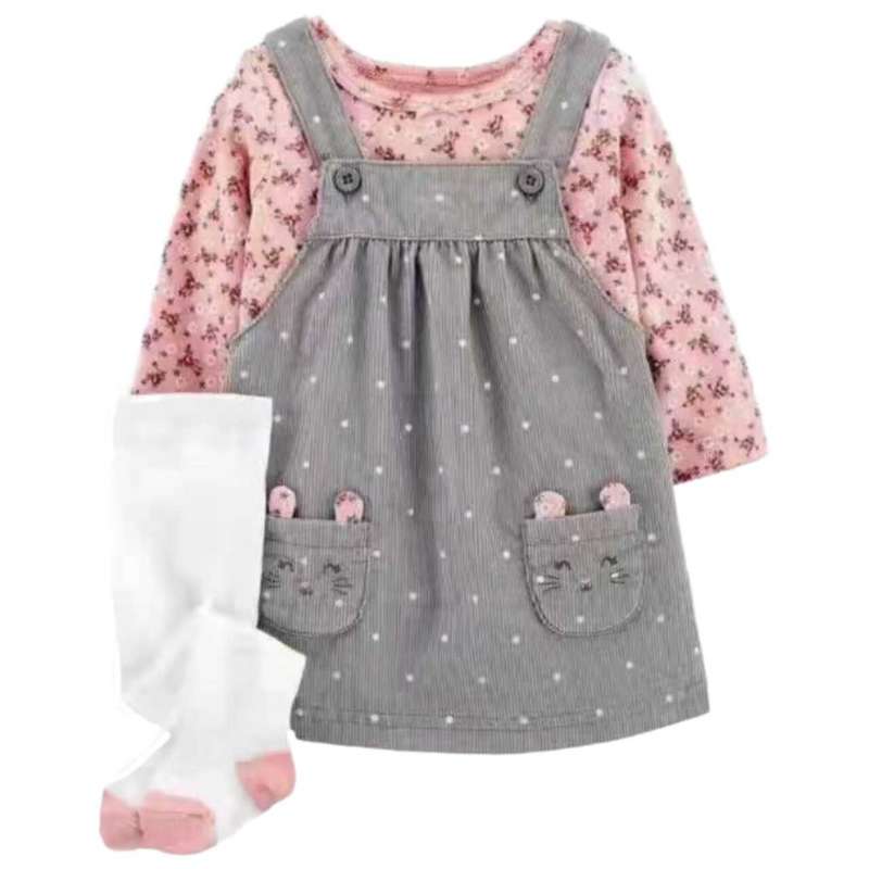 ست 3 تکه لباس نوزادی کارترز مدل 1585