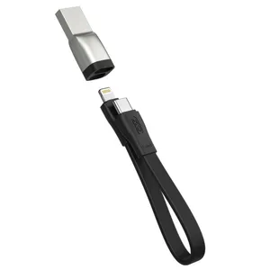 کابل تبدیل USB-C به لایتنینگ ایکس او مدل XQ-170B طول 0.2 متر به همراه مبدل USB به USB-C/لایتنینگ