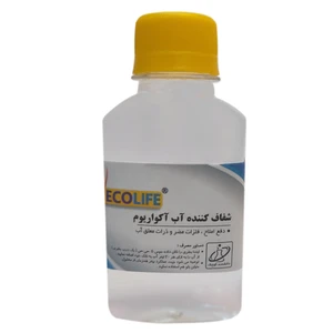 محلول شفاف کننده آب آکواریوم دانشمند کوچک مدل اکولایف حجم 120 میلی لیتر