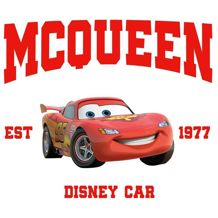 استیکر پارچه و لباس پاد آفرین مدل مک کویین کد 3087