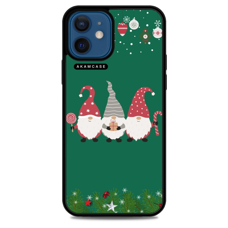 کاور آکام مدل AMCWA12M-CHRISTMAS12 مناسب برای گوشی موبایل اپل iPhone 12 Mini