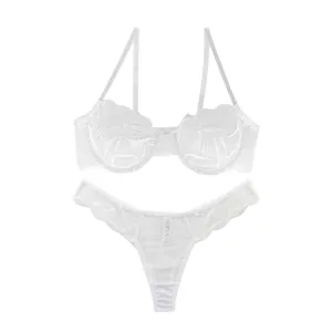 ست سوتین و شورت ژینا مدل توری کد 2010