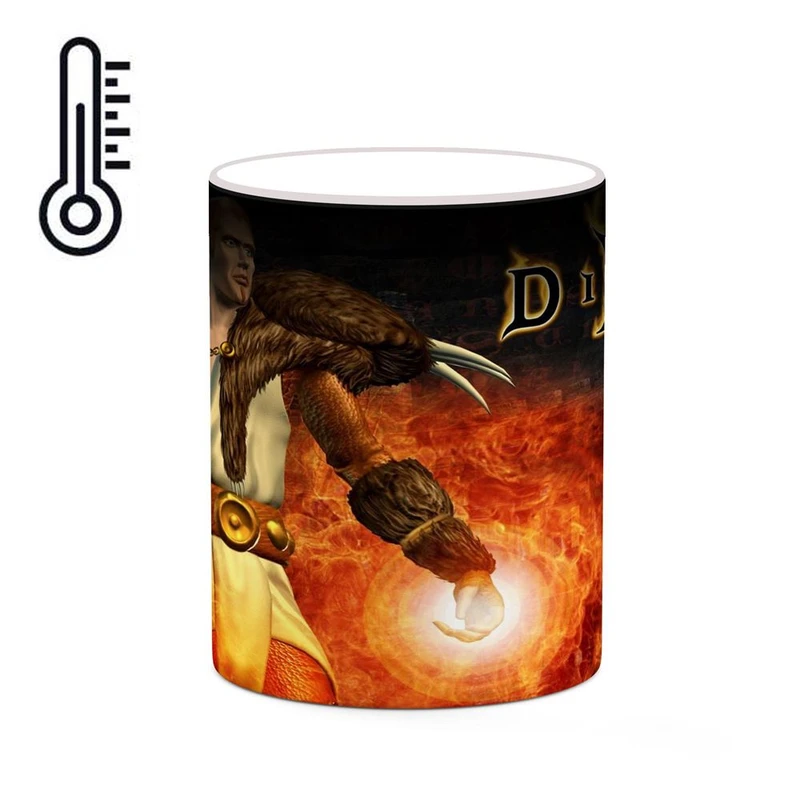 ماگ حرارتی کاکتی مدل بازی دیابلو Diablo II کد mgh28190