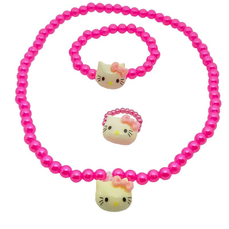 نیم ست دخترانه طرح گربه مدل کیتی کد 746NSD نیم ست دخترانه طرح گربه مدل کیتی کد 746NSD