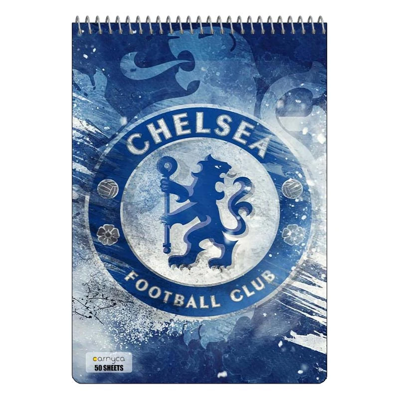 دفتر نقاشی 50 برگ سیمی کارنیکا طرح چلسی Chelsea کد 40656