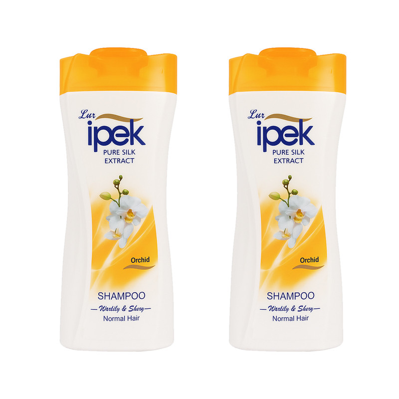 شامپو مو لوکس ایپک مدل ارکیده مناسب برای موهای معمولی حجم 430 میلی لیتر مجموعه ۲ عددی
