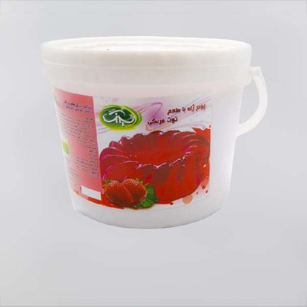 پودر ژله با طعم توت فرنگی سیرنگ - 3 کیلو گرم