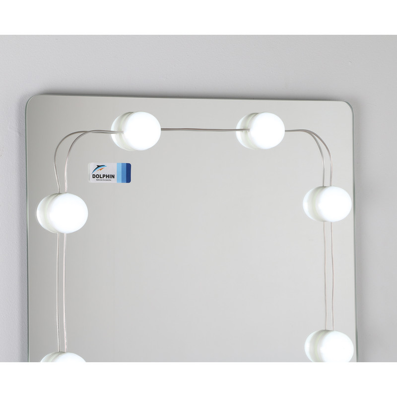 آینه دلفین مدل هالیوودی کد HL-R-8050