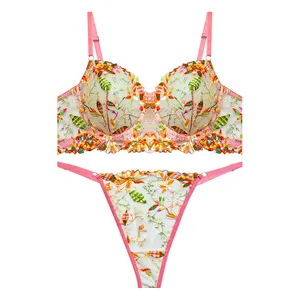 ست شورت و سوتین زنانه هانیس مدل توری کد 9402