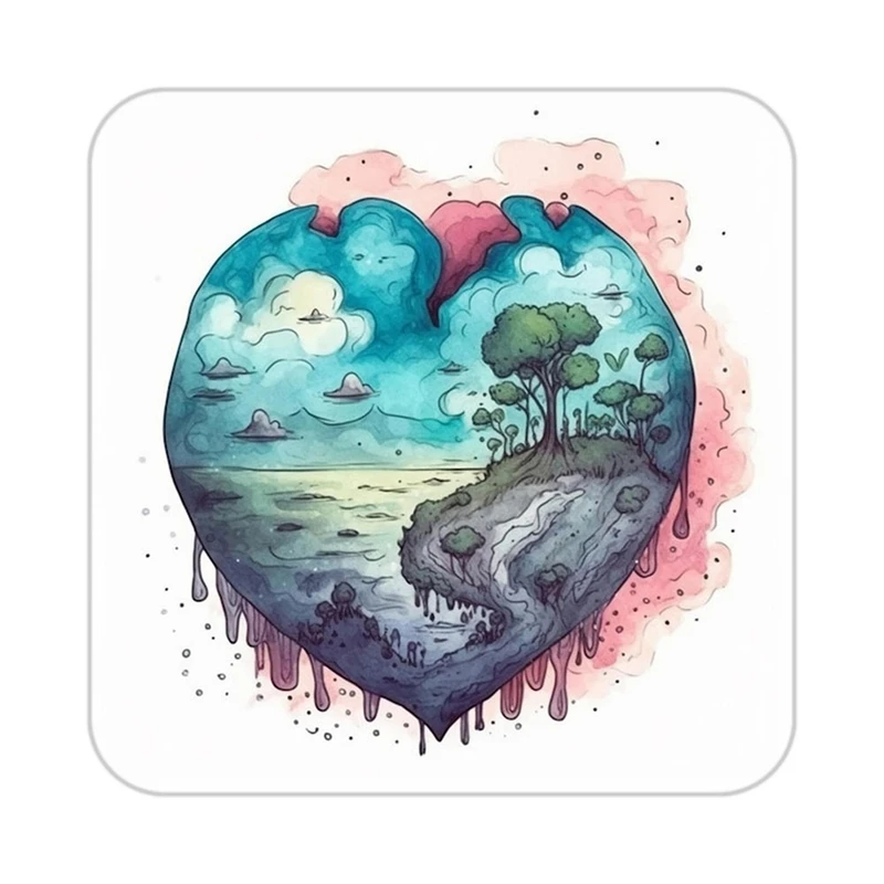 زیر لیوانی کاکتی مدل عاشقانه کد mp14273