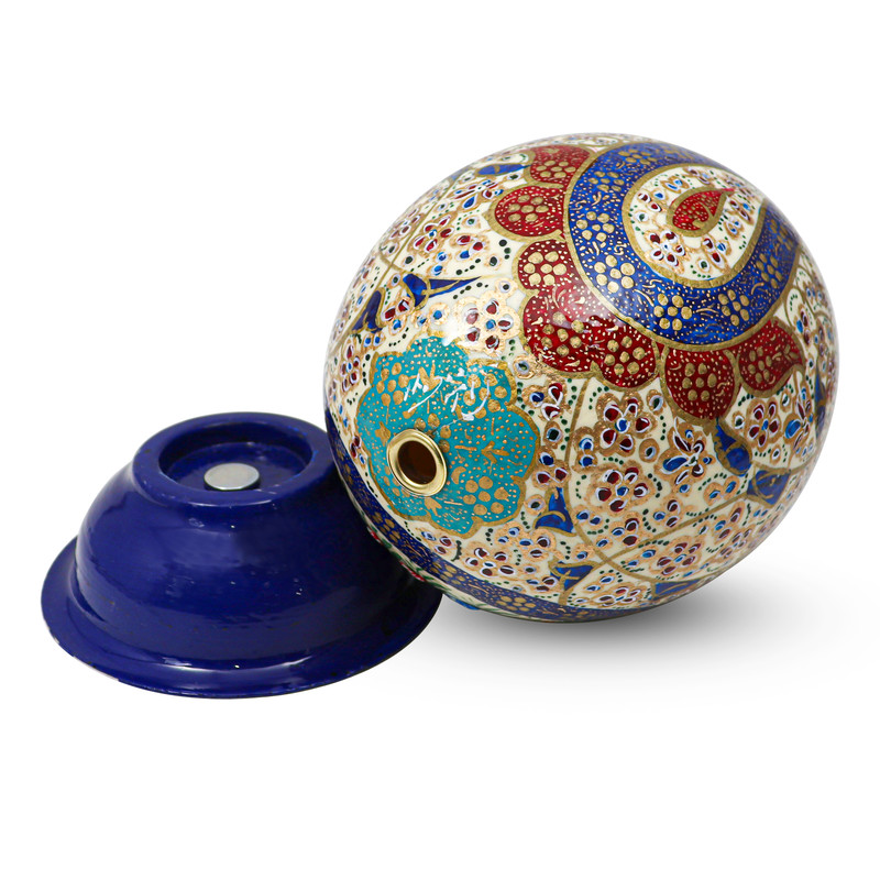 تخم شترمرغ تزیینی طرح گل و مرغ برجسته کد gr1412 تخم شترمرغ تزیینی طرح گل و مرغ برجسته کد gr1412