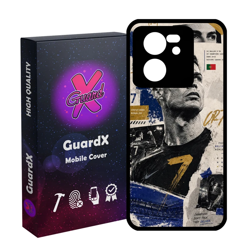 کاور گارد ایکس طرح CR7 مدل 11096 مناسب برای گوشی موبایل شیائومی 13T/13T Pro/Redmi K60 Ultra