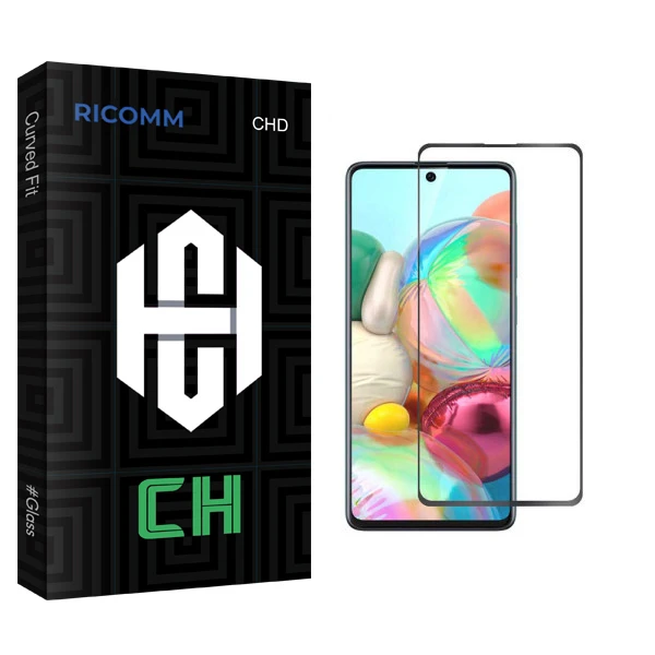 محافظ صفحه نمایش سرامیکی ریکام مدل CH glass مناسب برای گوشی موبایل سامسونگ Galaxy A71