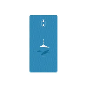 MAHOOT Minimal Paper Airplane Cover Sticker for Nokia 3