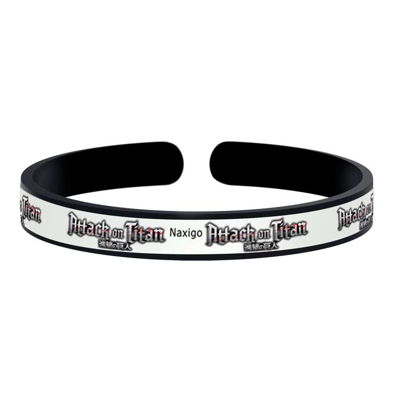 دستبند ناکسیگو مدل شب تاب طرح Attack on Titan کد BR7059 دستبند ناکسیگو مدل شب تاب طرح Attack on Titan کد BR7059