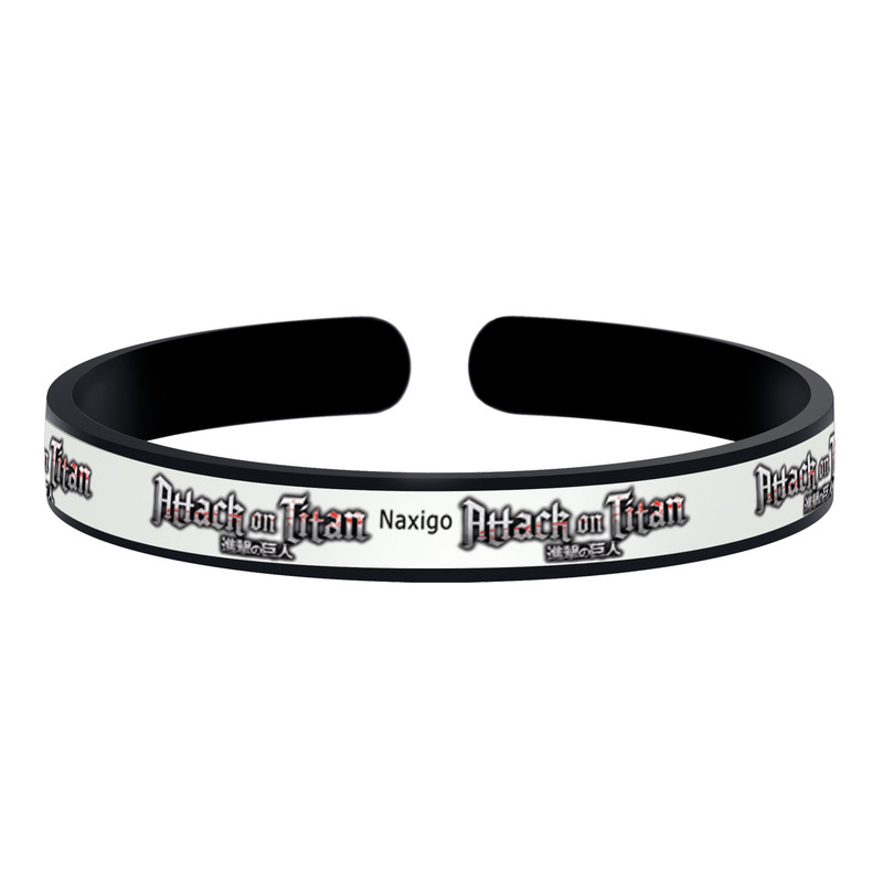 دستبند ناکسیگو مدل شب تاب طرح Attack on Titan کد BR7059 دستبند ناکسیگو مدل شب تاب طرح Attack on Titan کد BR7059