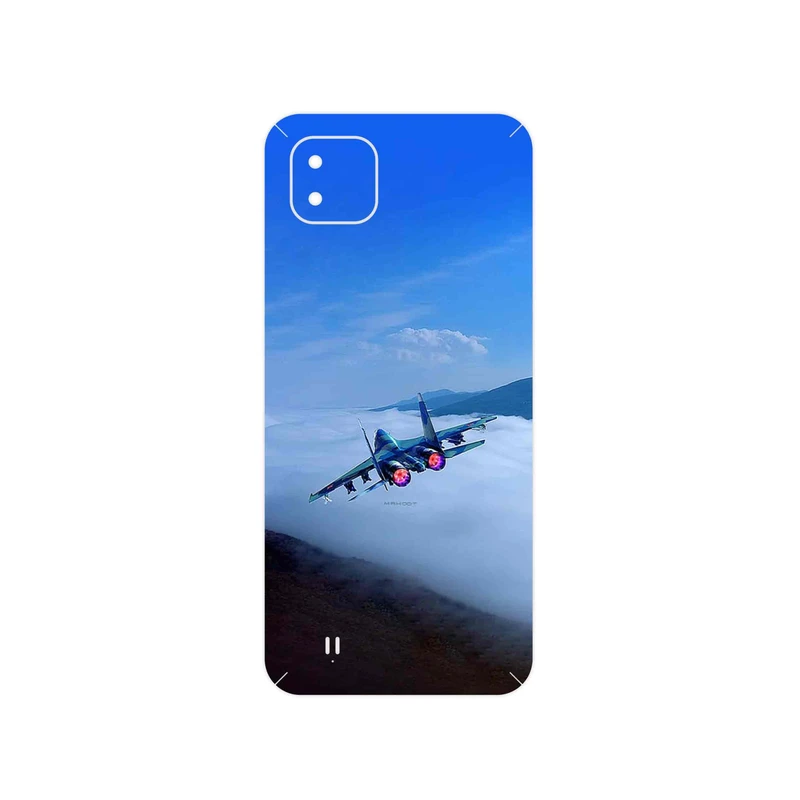 برچسب پوششی ماهوت مدل Fighter plane Su27 مناسب برای گوشی موبایل ریلمی C11 2021