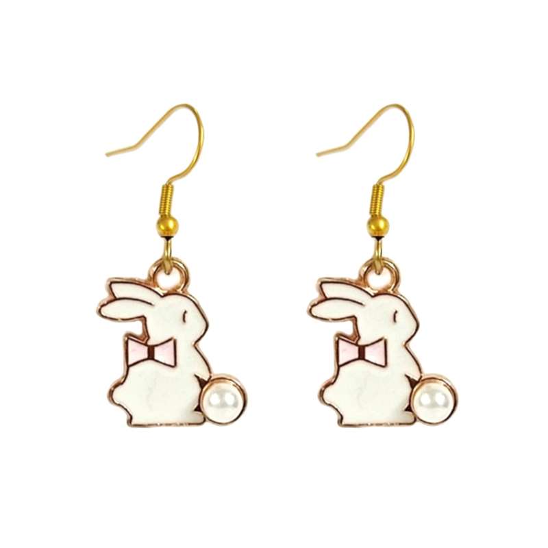 گوشواره دخترانه مدل خرگوش گوشواره دخترانه مدل خرگوش