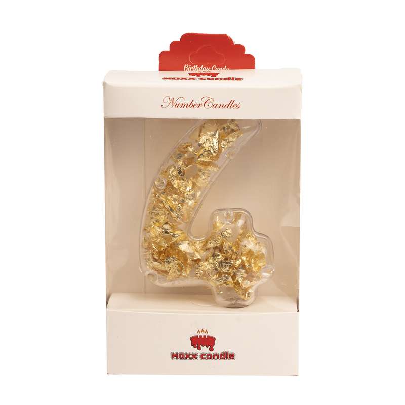 شمع تولد مدل عدد 4 کد Ta84T