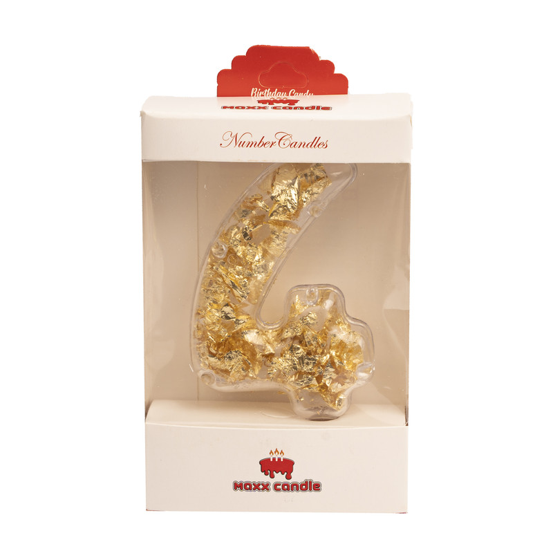 شمع تولد مدل عدد 4 کد Ta84T