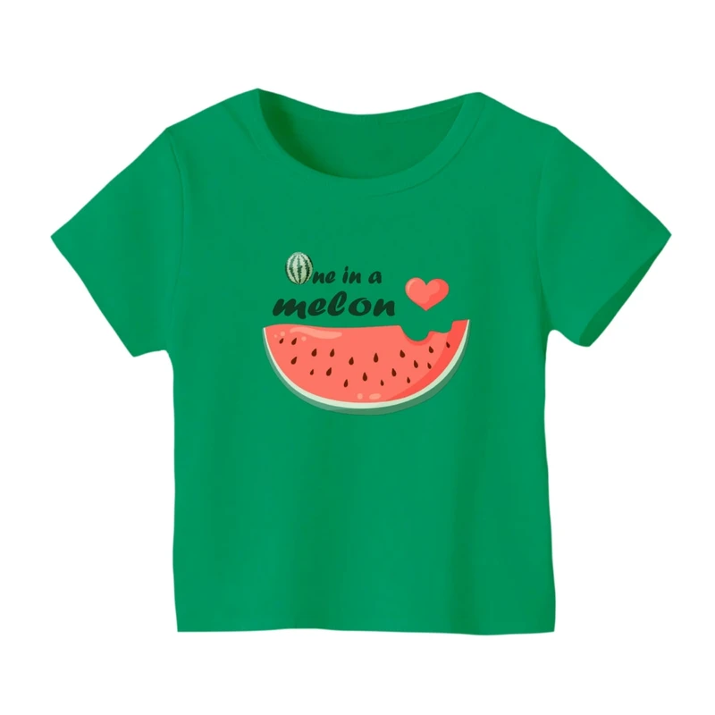 تی شرت آستین کوتاه بچگانه مدل هندوانه یلدایی کد 26