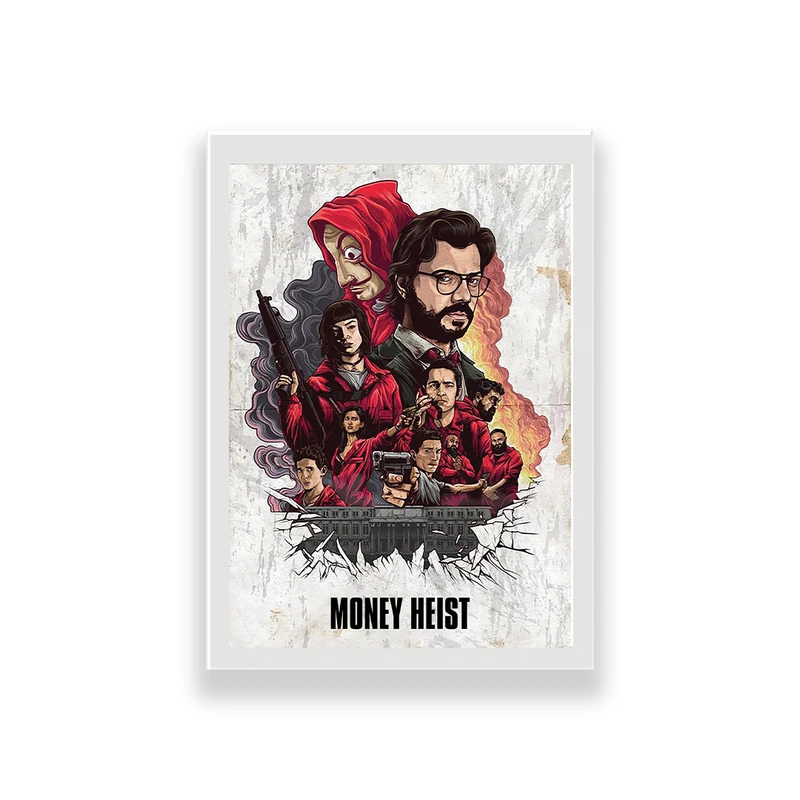 تابلو طرح فیلم Money Heist 