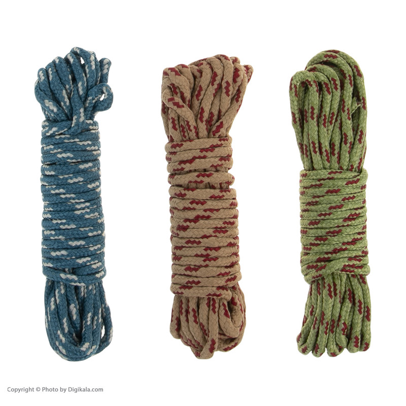 طناب مدل S11 طول 8 متر مجموعه 6 عددی طناب مدل S11 طول 8 متر مجموعه 6 عددی