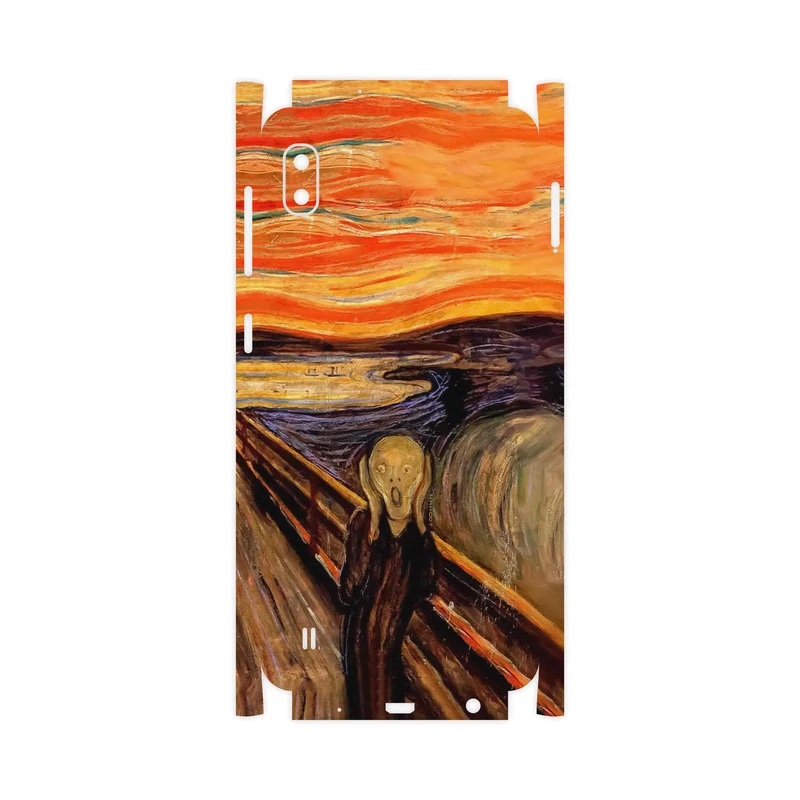 برچسب پوششی ماهوت مدل The Scream of Munch-FullSkin مناسب برای گوشی موبایل سامسونگ Galaxy A10